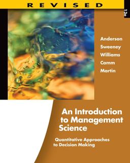 Introduction to Management Science Quantitative Approaches to Decision Making 13th 9781111532222 Front Cover