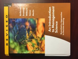 An Introduction to Management Science, Revised (Book Only)