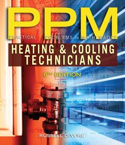 Practical Problems in Mathematics for Heating and Cooling Technicians 6th 9781111541354 Front Cover