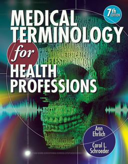 Medical Terminology for Health Professions (with Studyware CD-ROM) 7th 9781111543273 Front Cover