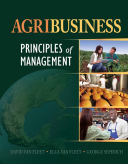 Agribusiness Principles of Management  9781111544867 Front Cover