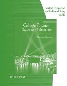 Student Companion with Problem Solve for Giordano's College Physics, Volume 2, 2nd