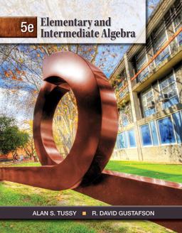 Cengage Advantage Books: Elementary and Intermediate Algebra 5th 9781111578275 Front Cover