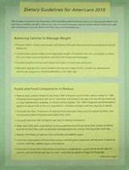 Dietary Guidelines Repromote