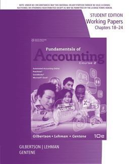 Fundamentals of Accounting