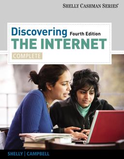Discovering the Internet Complete 4th 9781111820725 Front Cover