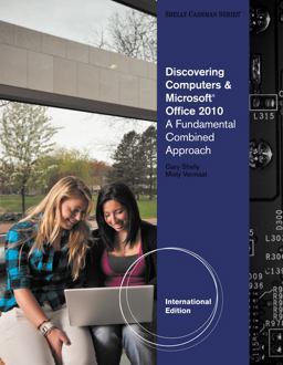 Discovering Computers and Microsoft Office 2010 A Fundamental Combined Approach, International Edition  9781111824877 Front Cover