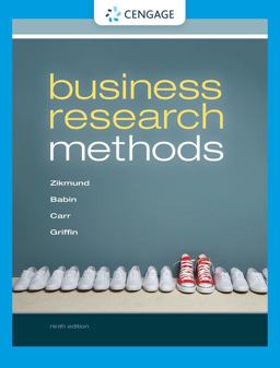 Business Research Methods (with Qualtrics Printed Access Card) 9th 9781111826925 Front Cover