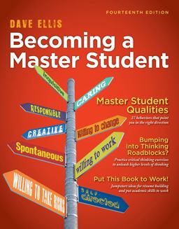 Becoming a Master Student 14th 9781111827533 Front Cover