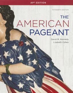 The American Pageant: Ap Edition 15th 9781111831066 Front Cover