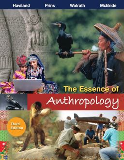 Essence of Anthropology 3rd 9781111833442 Front Cover