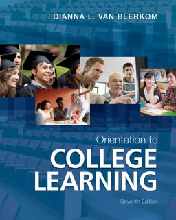 Orientation to College Learning 7th 9781111833640 Front Cover