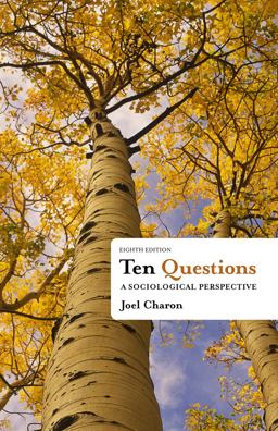 Ten Questions A Sociological Perspective 8th 9781111833763 Front Cover