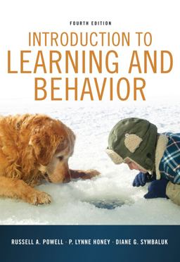 Introduction to Learning and Behavior 4th 9781111834302 Front Cover