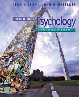 Cengage Advantage Books: Introduction to Psychology Gateways to Mind and Behavior 13th 9781111834838 Front Cover