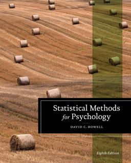 Statistical Methods for Psychology 8th 9781111835484 Front Cover