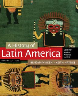 History of Latin America, Volume 1 9th 9781111841409 Front Cover