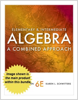 Bundle: Cengage Advantage Books: Elementary and Intermediate Algebra: a Combined Approach, 6th + WebAssign Printed Access Card for Kaufmann/Schwitters's Elementary and Intermediate Algebra: a Combined Approach, 6th Edition, Single-Term