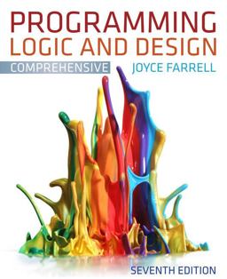 Programming Logic and Design, Comprehensive 7th 9781111969752 Front Cover