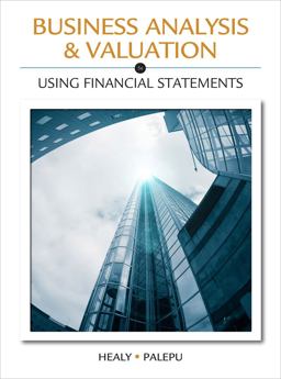 Business Analysis Valuation Using Financial Statements (No Cases) 5th 9781111972301 Front Cover
