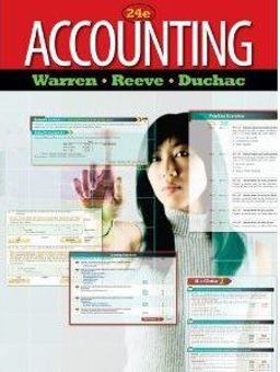 Bundle: Accounting, 24th + CengageNOW Printed Access Card Bundle: Accounting, 24th + CengageNOW Printed Access Card