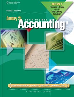 Century 21 Accounting General Journal, 2012 Update 9th 9781111988623 Front Cover