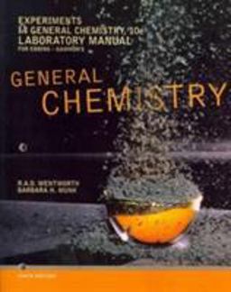 Experiments in General Chemistry, Lab Manual 10th 9781111989422 Front Cover