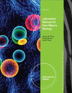 Laboratory Manual for Non-Majors Biology, International Edition Laboratory Manual for Non-Majors Biology, International Edition