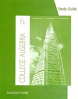 Study Guide for Stewart/Redlin/Watson's College Algebra, 6th