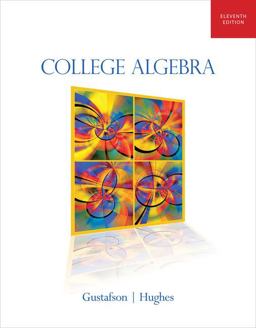 College Algebra 11th 9781111990909 Front Cover