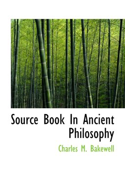 Source Book in Ancient Philosophy
