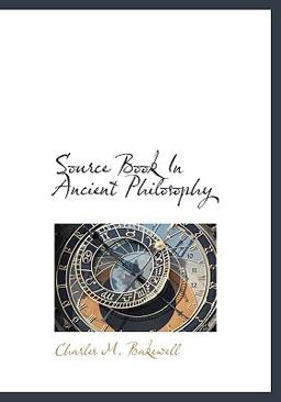 Source Book in Ancient Philosophy
