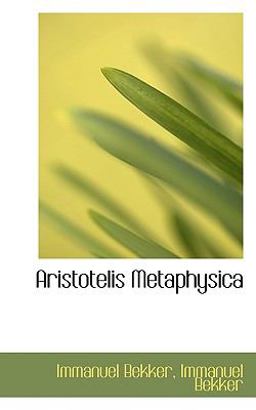 Aristotelis Metaphysic