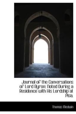 Journal of the Conversations of Lord Byron