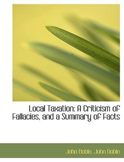 Local Taxation Local Taxation