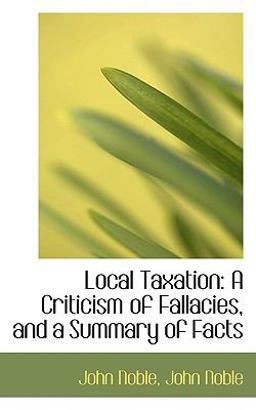 Local Taxation Local Taxation