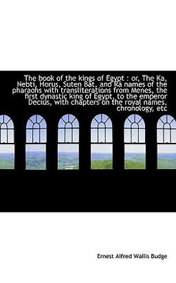 The Book of the Kings of Egypt
