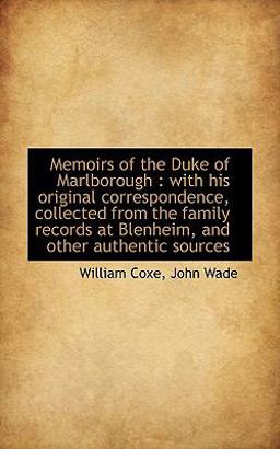 Memoirs of the Duke of Marlborough