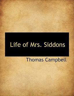 Life of Mrs Siddons