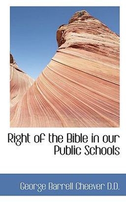 Right of the Bible in Our Public Schools
