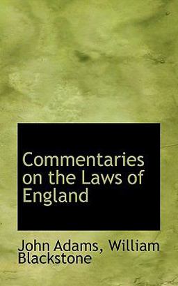 Commentaries on the Laws of England
