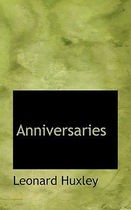 Anniversaries Anniversaries