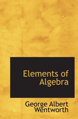 Elements of Algebra