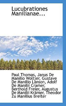 Lucubrationes Manilianae