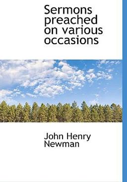 Sermons Preached on Various Occasions
