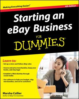 Starting an eBay Business for Dummiesï¿½ 4th 9781118004678 Front Cover