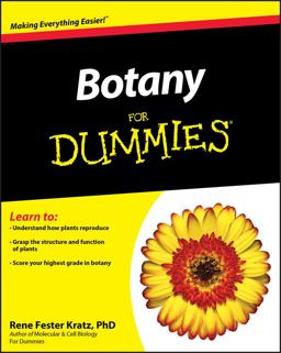 Botany for Dummies  9781118006726 Front Cover