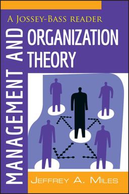Management and Organization Theory A Jossey-Bass Reader  9781118008959 Front Cover