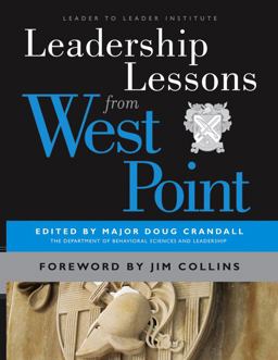 Leadership Lessons from West Point  9781118009123 Front Cover