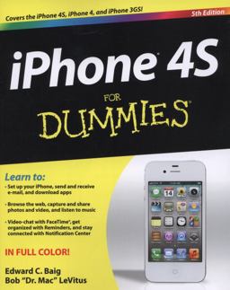 iPhone 4S for Dummies 5th 9781118036716 Front Cover